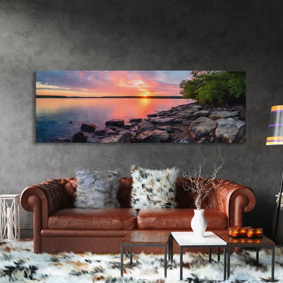 Photographic Panoramic Of Biscayne Florida National Park Sunset Photography National Park Art Framed Print Landscape Photography