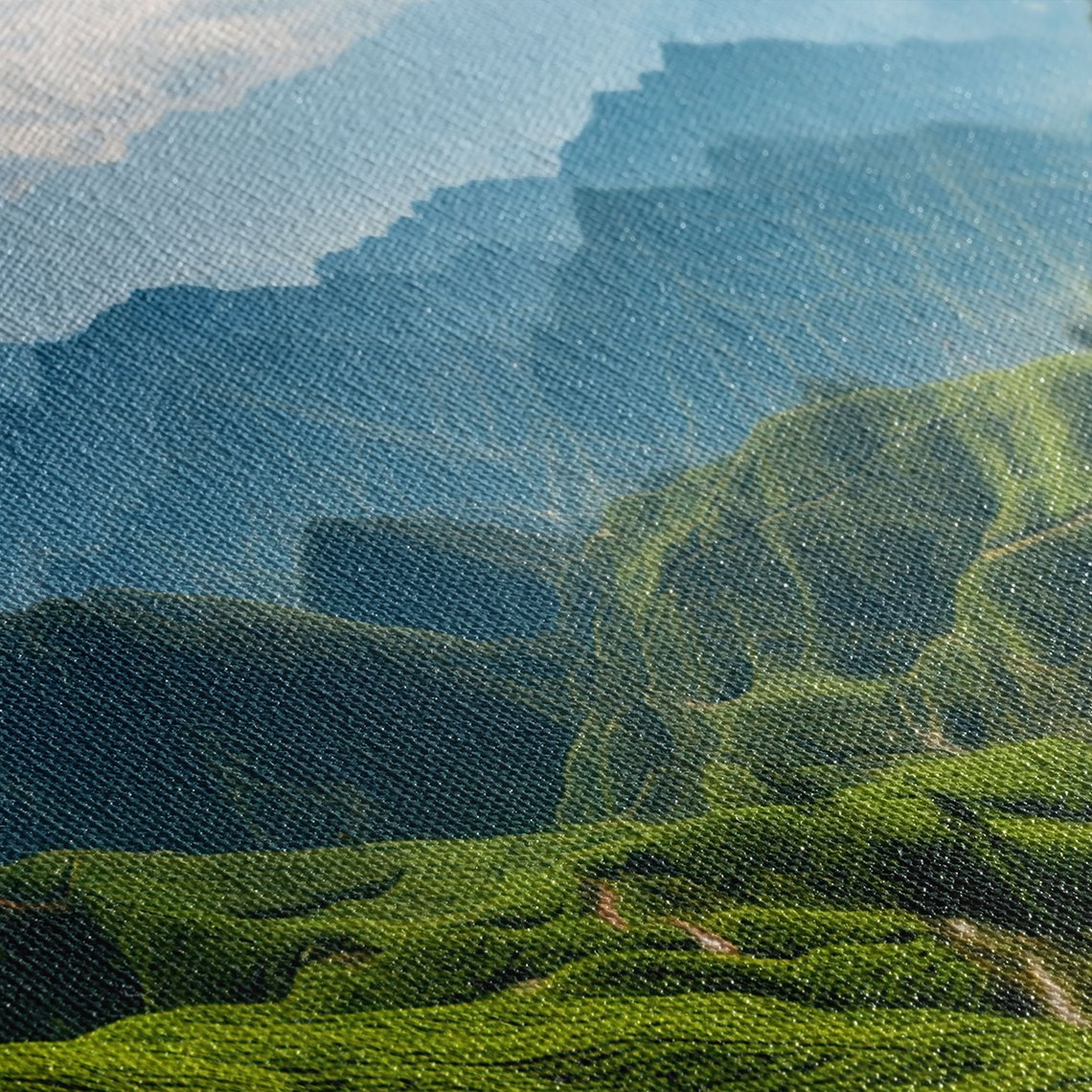 Cameron Highlands Malaysia Tea Plantation Green Hills Photo Print - Image 2