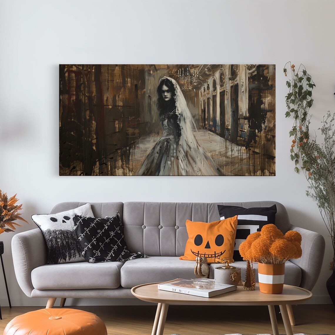 Ghostly Bride Haunted Wedding, Halloween Decor - Image 5