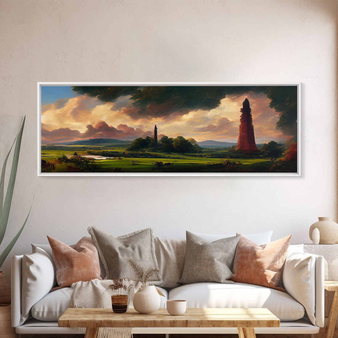 The Dark Tower Panoramic Art Print, High Fantasy - Image 5
