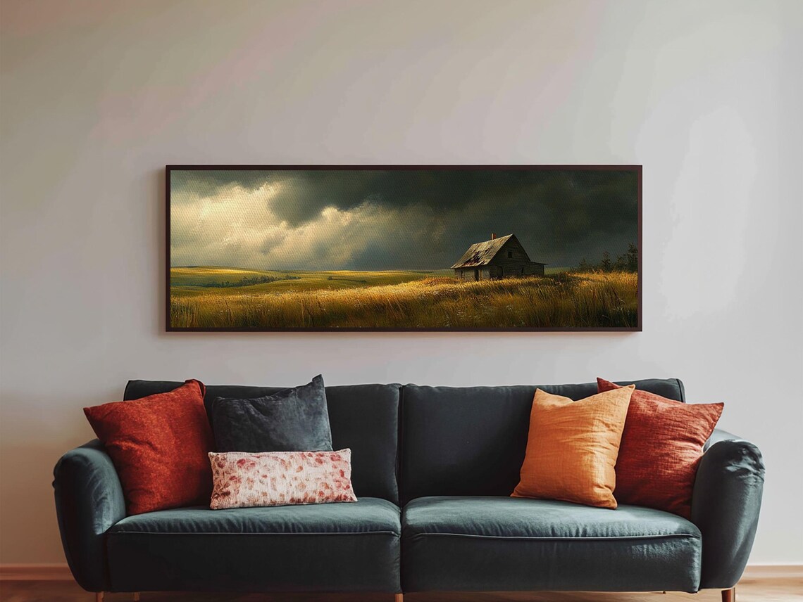 Abandoned Farmhouse, Rustic Smoky Mountain Art Print - Image 2