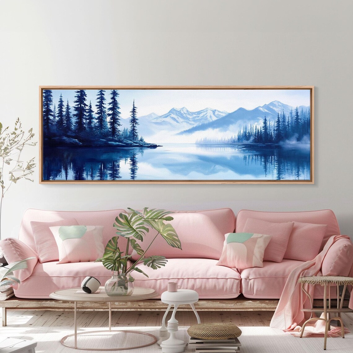 Winter In The Mountains, Panoramic Landscape - Image 4