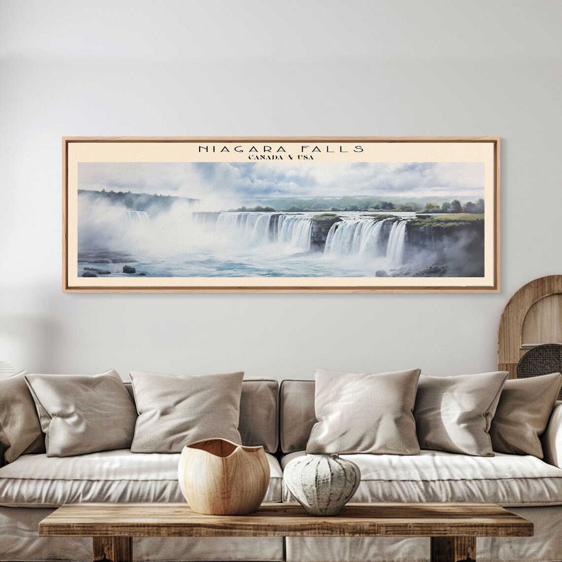 Niagara Falls Retro Travel Poster, Vintage Decor - Image 6