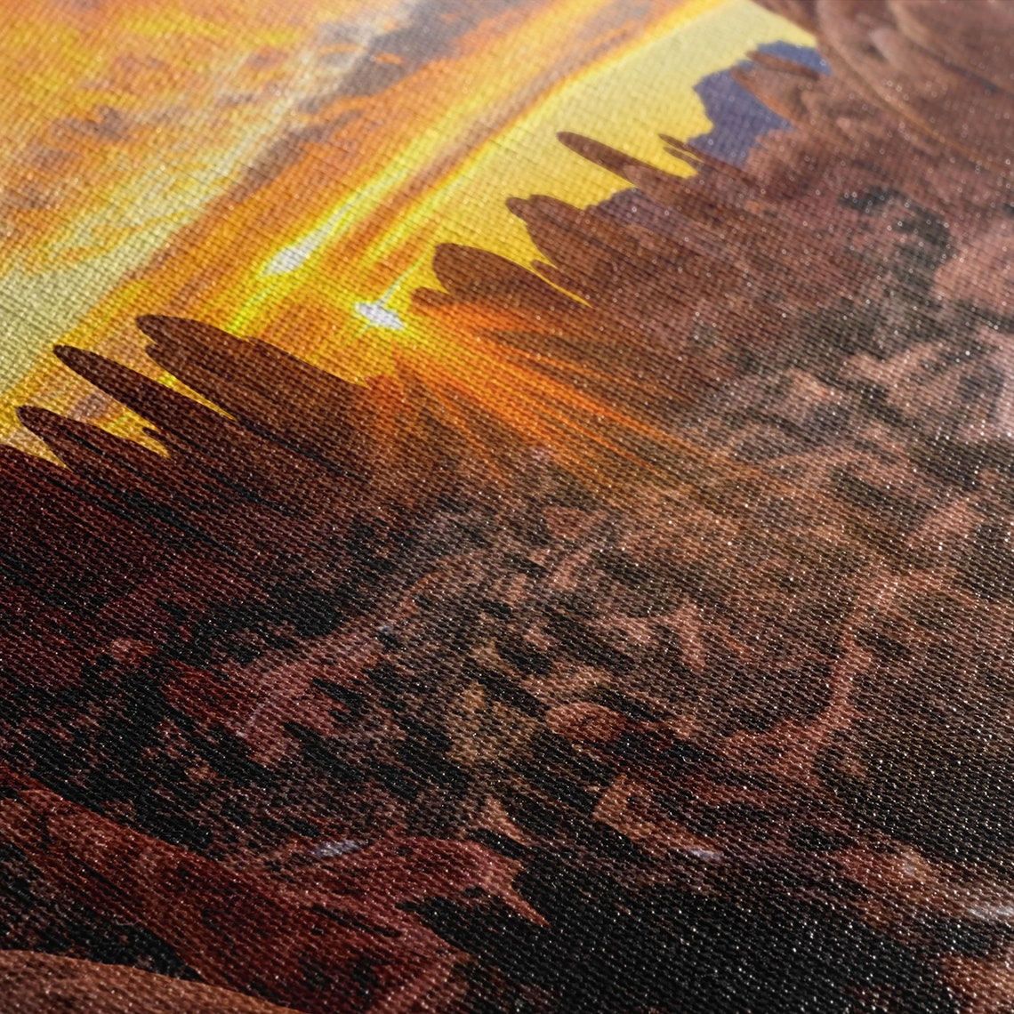 Arches National Park Utah Sunset Red Rock Fins Photography Print - Image 2