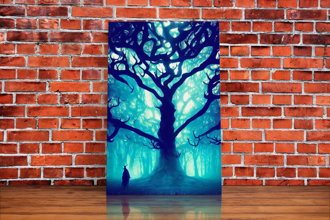 Yggdrasil Nordic Mythology Tree Of Life Art Print - Image 2