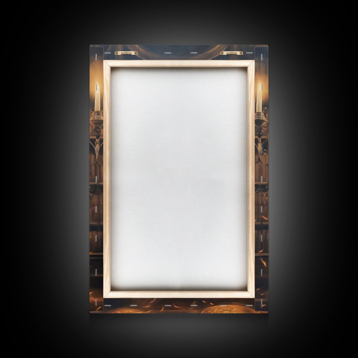 Spooky Ghost Reading A Book, Cute Halloween Art Print - Image 2