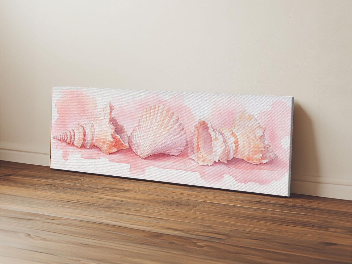 Shell Painting, Coastal Nautical Decor Idea - Image 6