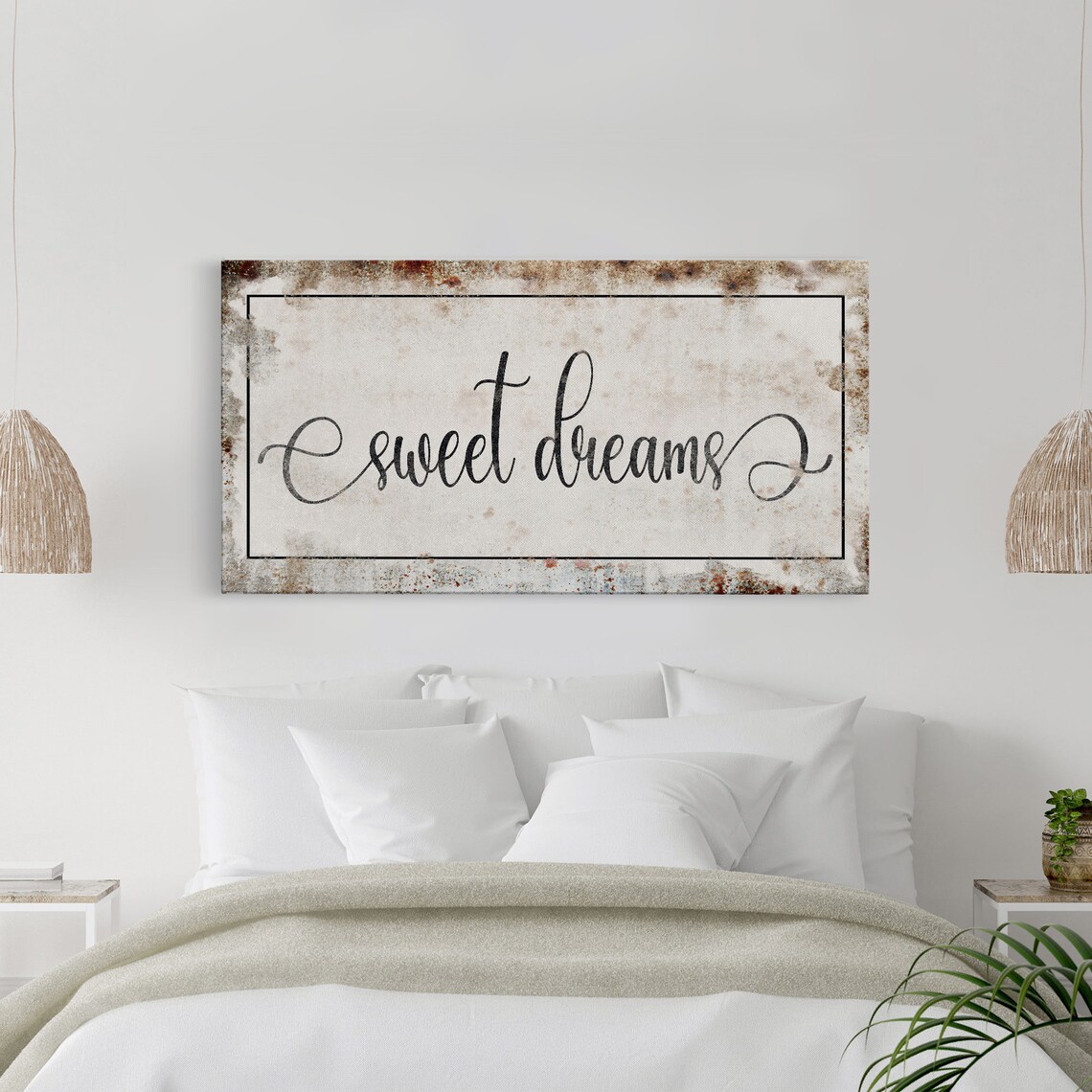 Sweet Dreams Master Bedroom Sign, Wall Art Print