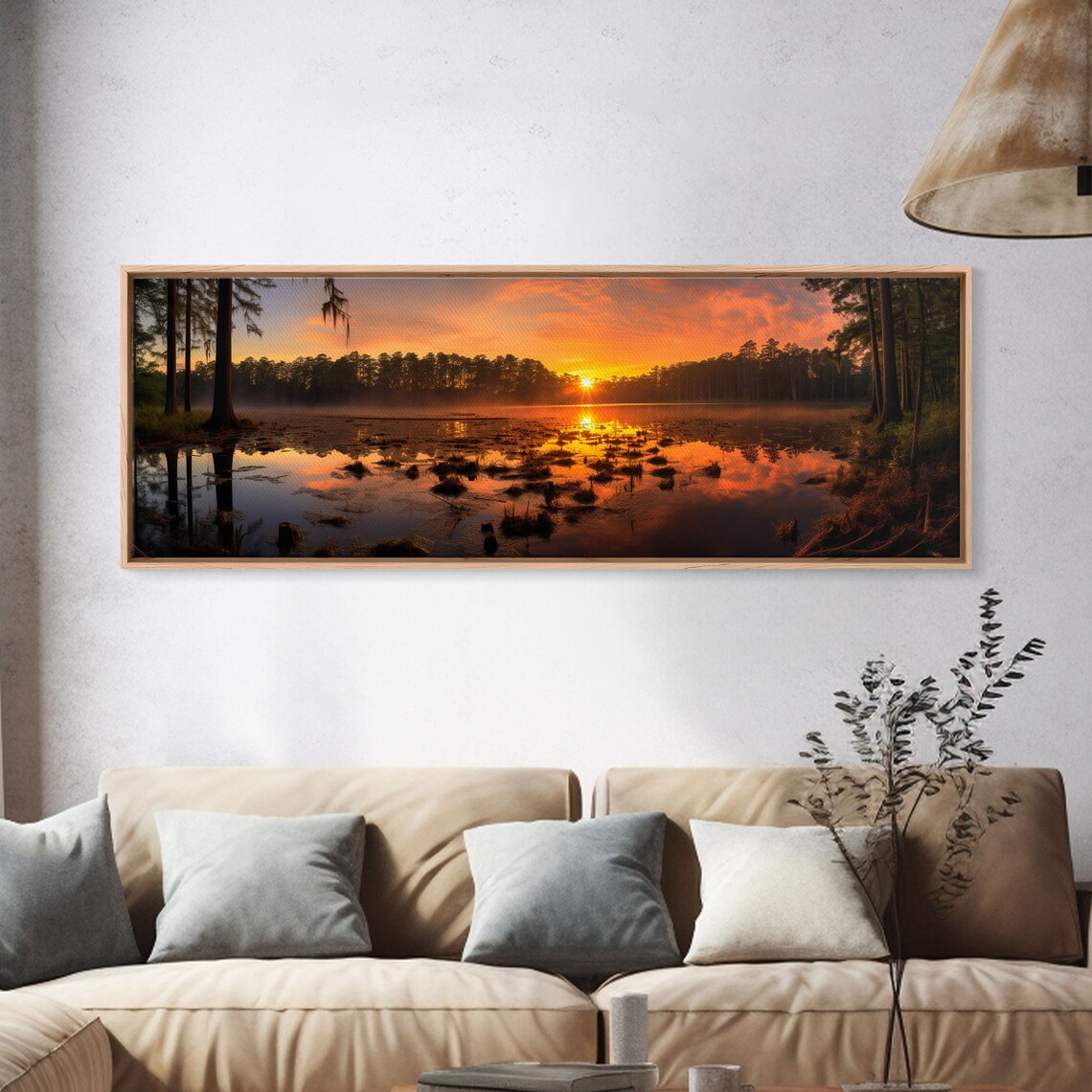 Congaree National Park South Carolina Sunset Swamp Cypress Photo Print - Image 4