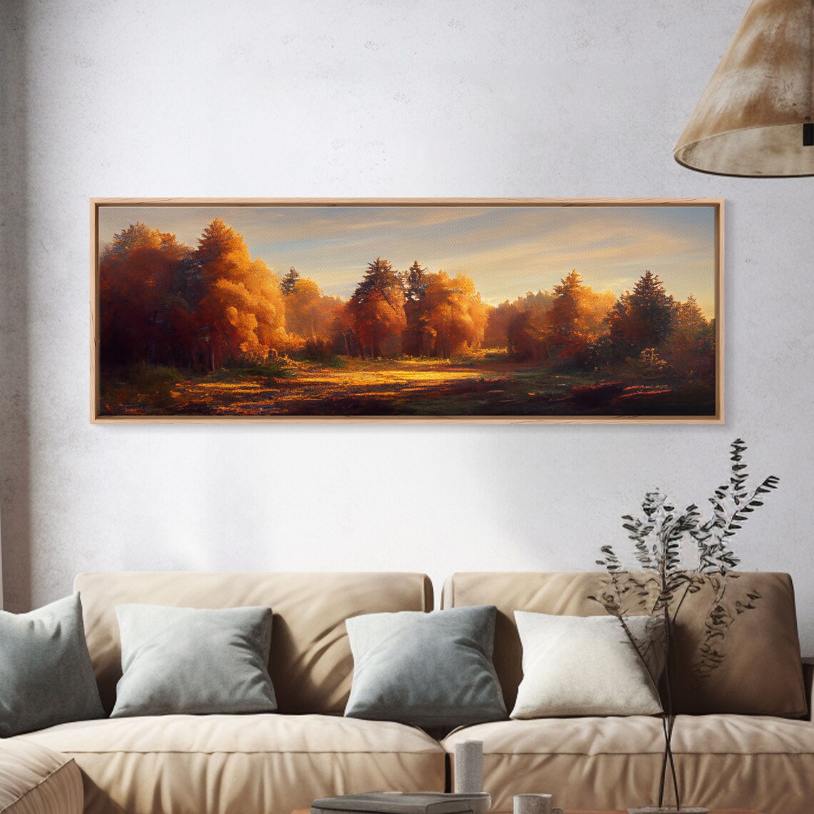Forest In Autumn, Fall Decor Wall Art Print - Image 4