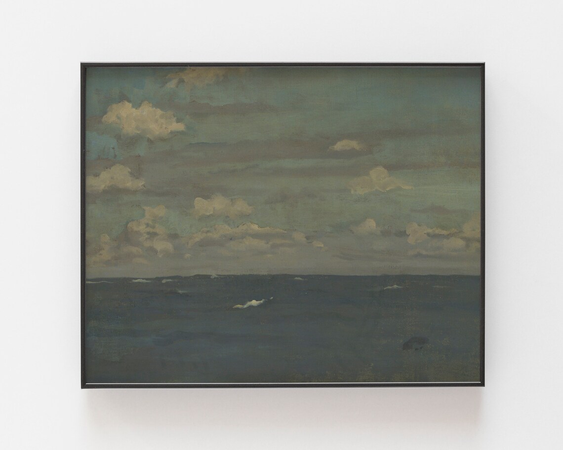 Vintage Seascape, Coastal Ocean Landscape Art Print