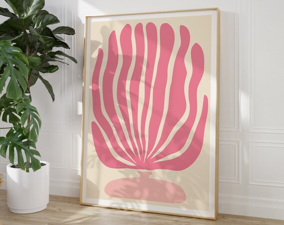 Matisse Print Boho Modern Art Exhibition Mid Century Wall Art Bedroom Wall Decor Living Room Art