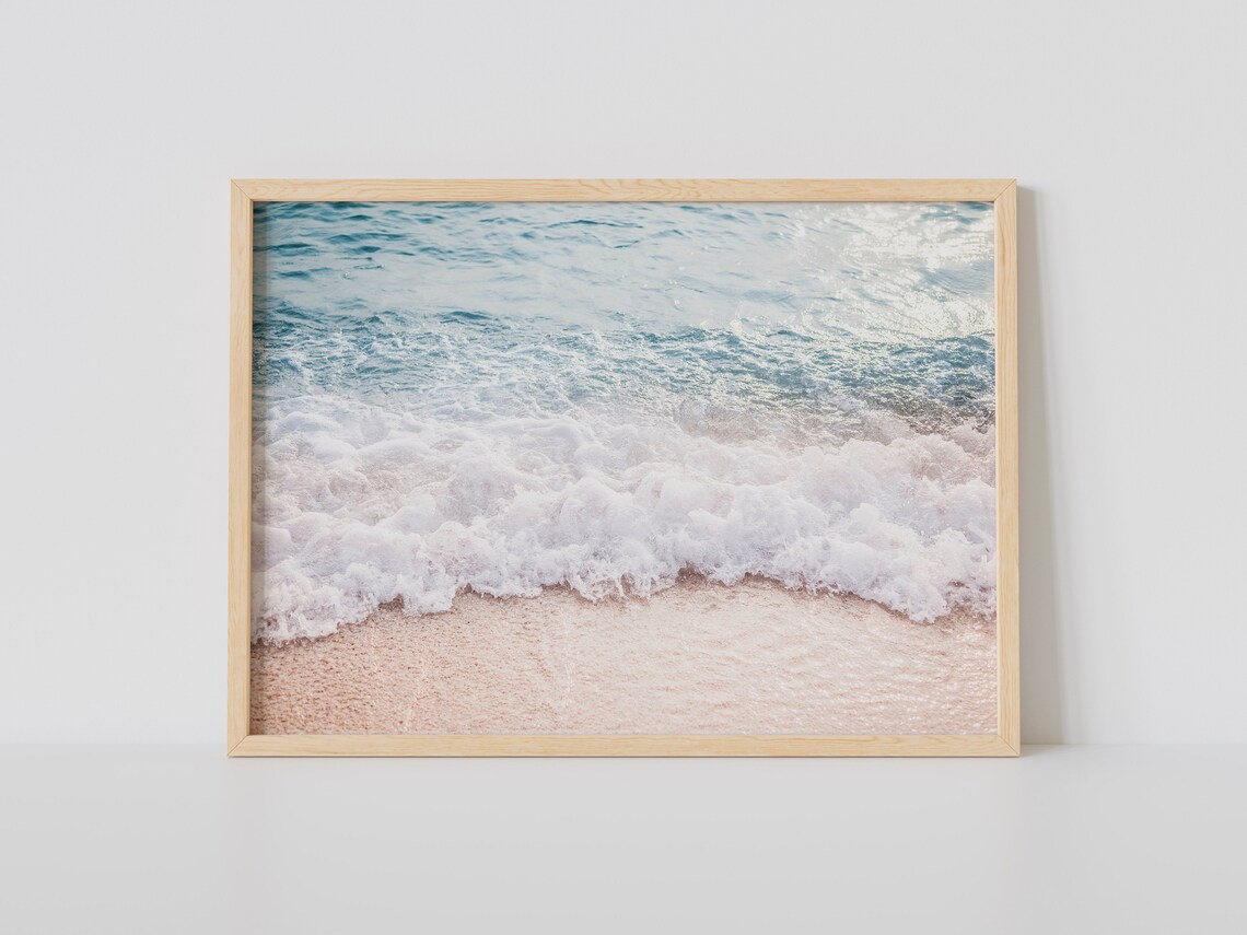 Aerial Ocean Print, Coastal Photography Art Print - Image 3