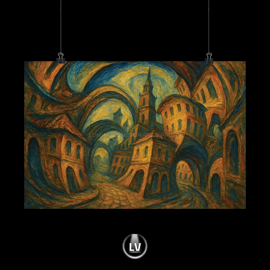 Whimsical Posters, Vintage Vibe Home Office Wall Art