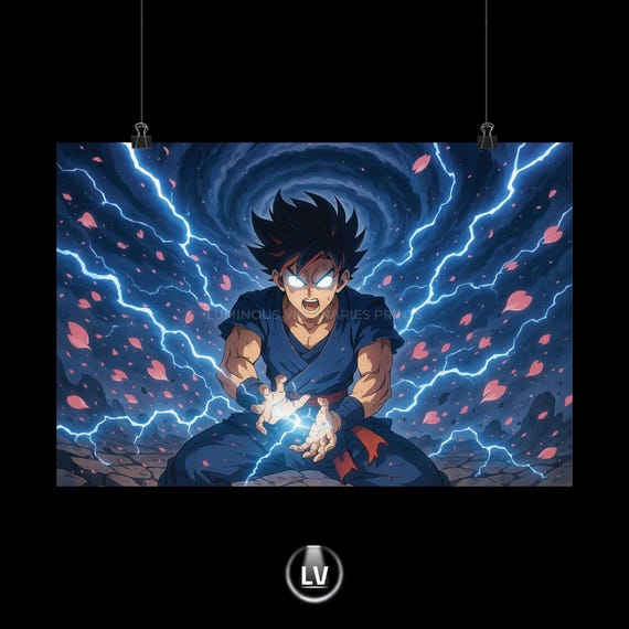 Anime Hero Matte Horizontal Posters Art Print Wall Decor Gift For Fans Gamer Room Unique Artwork Apac 3