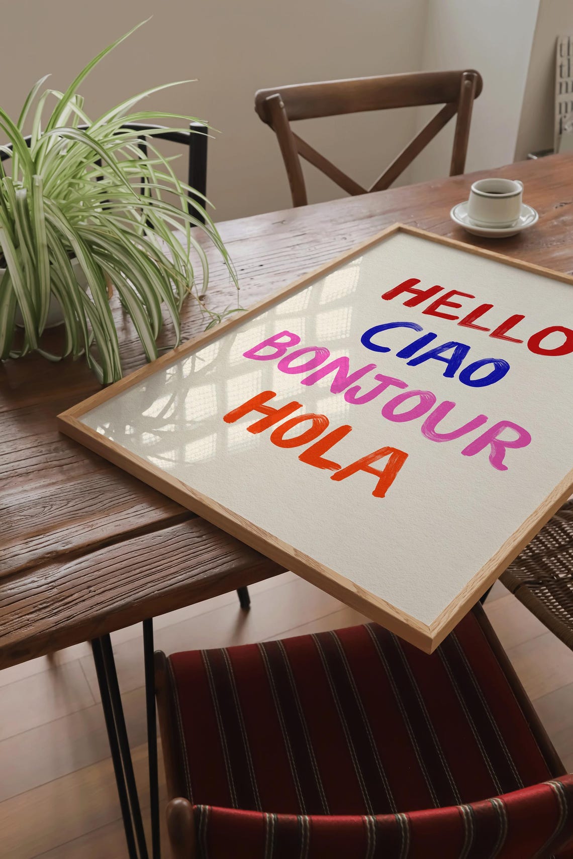 Welcome Ciao Bold Typography Poster - Image 2
