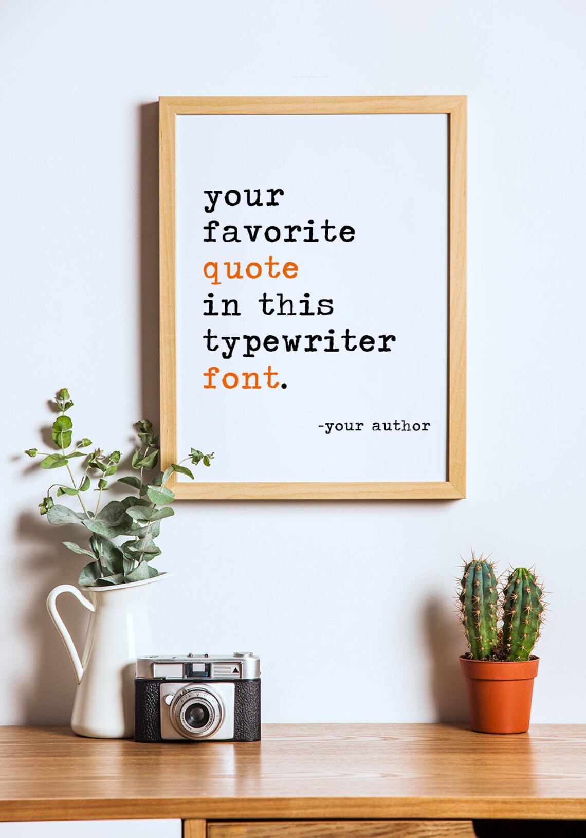 Custom Quote Poster, Personalized Wall Art - Image 3