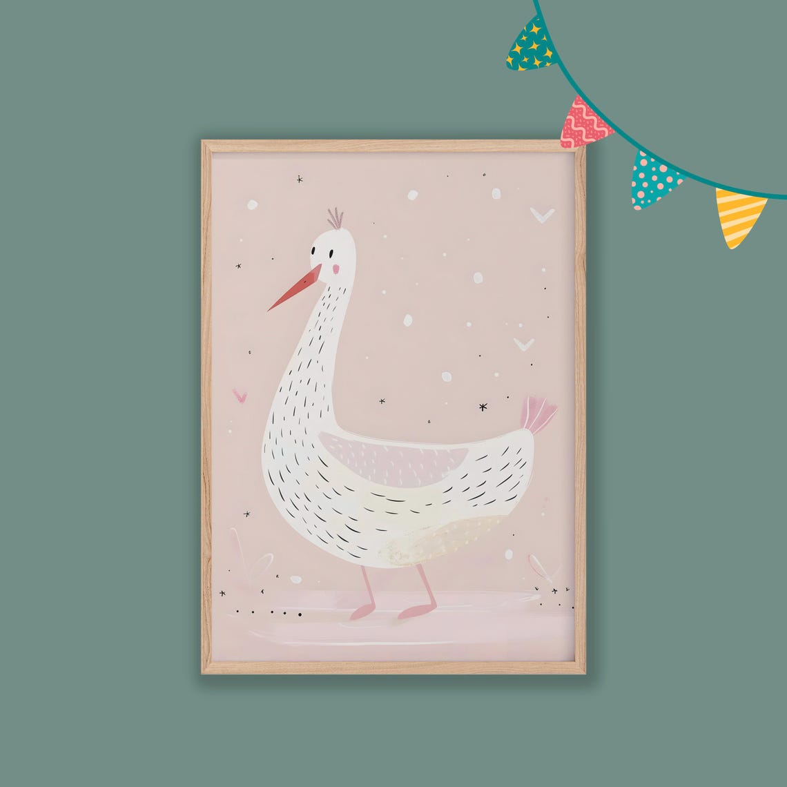 Nursery Decor Baby Room Wall Art Nursery Decor Prints Animal Boho Kids Room Decor Instant Playroom Print