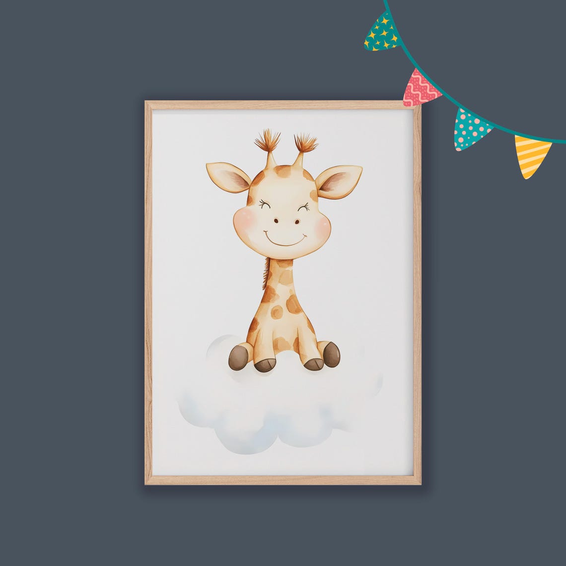 Nursery Decor Baby Room Wall Art Nursery Decor Prints Animal Boho Kids Room Decor Instant Playroom Print