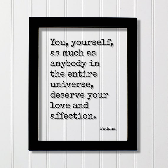 Buddha Floating Quote Art Print, Zen Inspiration