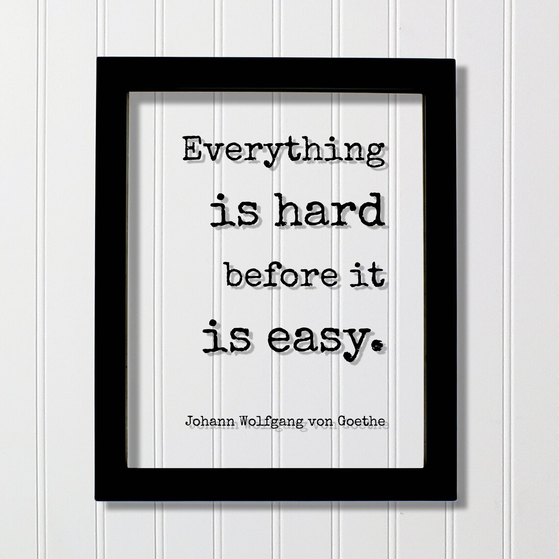 Johann Wolfgang Von Goethe Quote Motivational Art Print