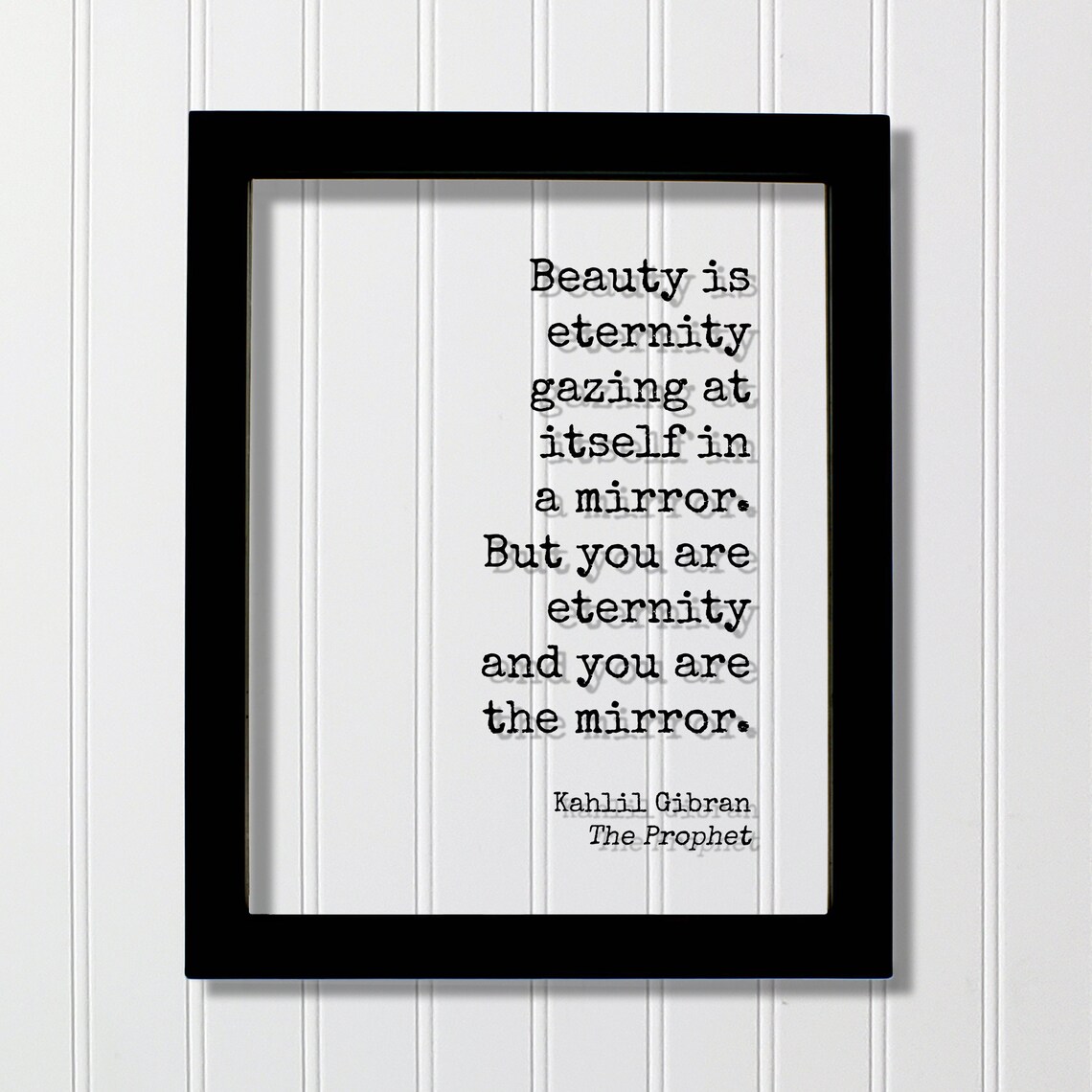 Kahlil Gibran The Prophet Quote Art Print