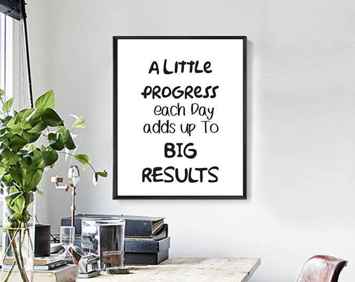 Fitness Motivation Poster Fitness Wall Art Gym Decor Fitness Print Sport Inspiration Fitness Gift Student Gift Dorm Decor Fitness Quotes - Image 2