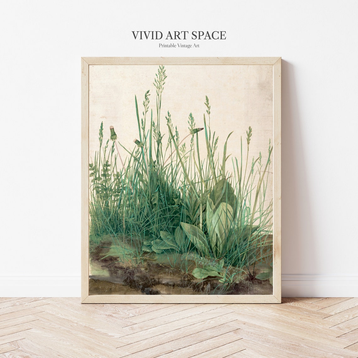 Great Piece of Turf by Albrecht Durer Botanical Grass Poster - Image 2