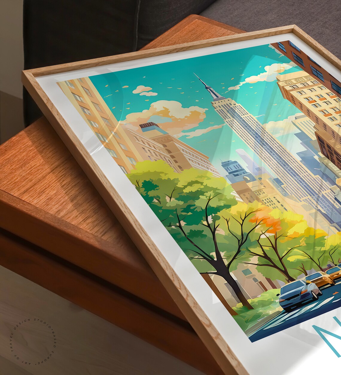 New York Birthday Gifts Wall Art Print - Image 3