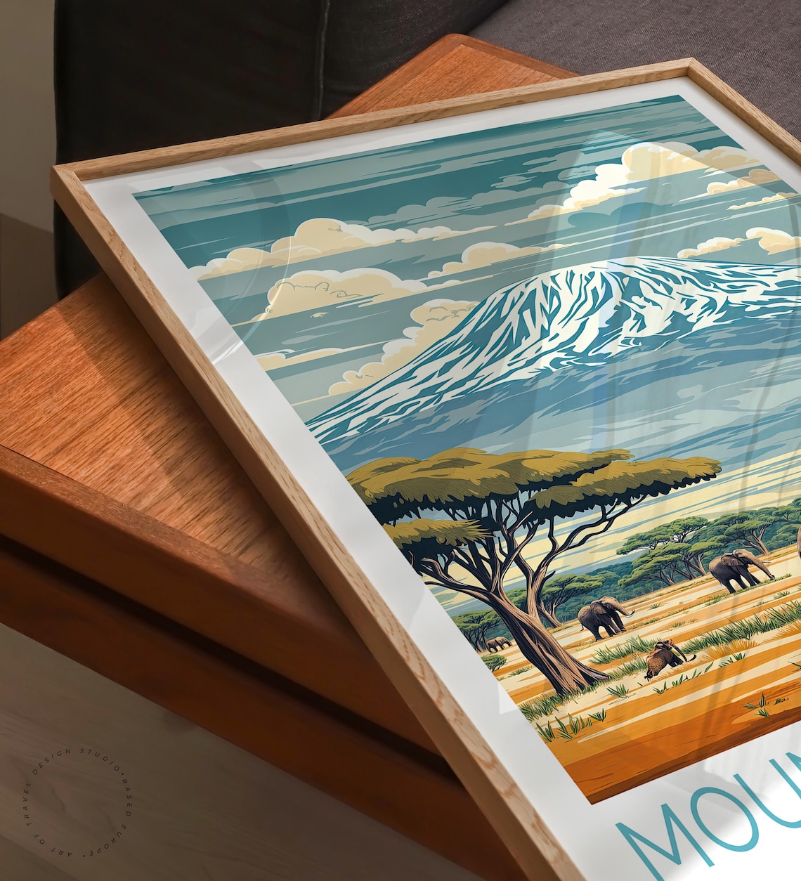 Mount Kilimanjaro National Park Travel Poster - Image 3