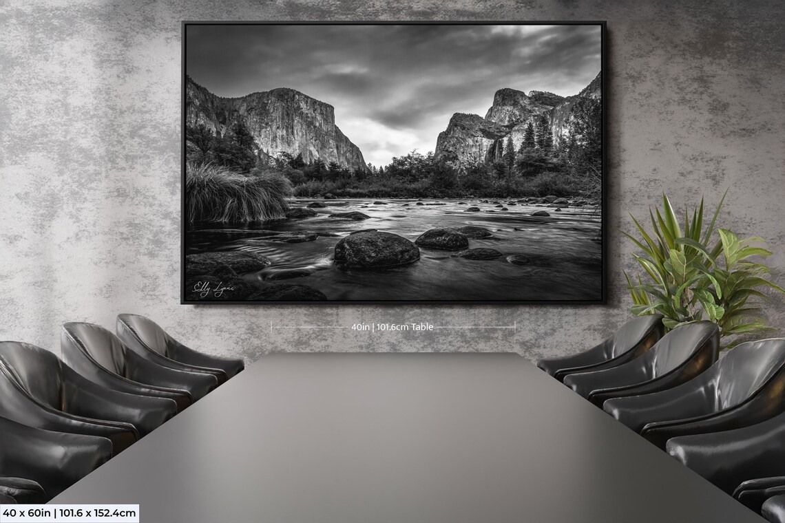 Yosemite National Park, El Capitan Sunset Art Print - Image 2
