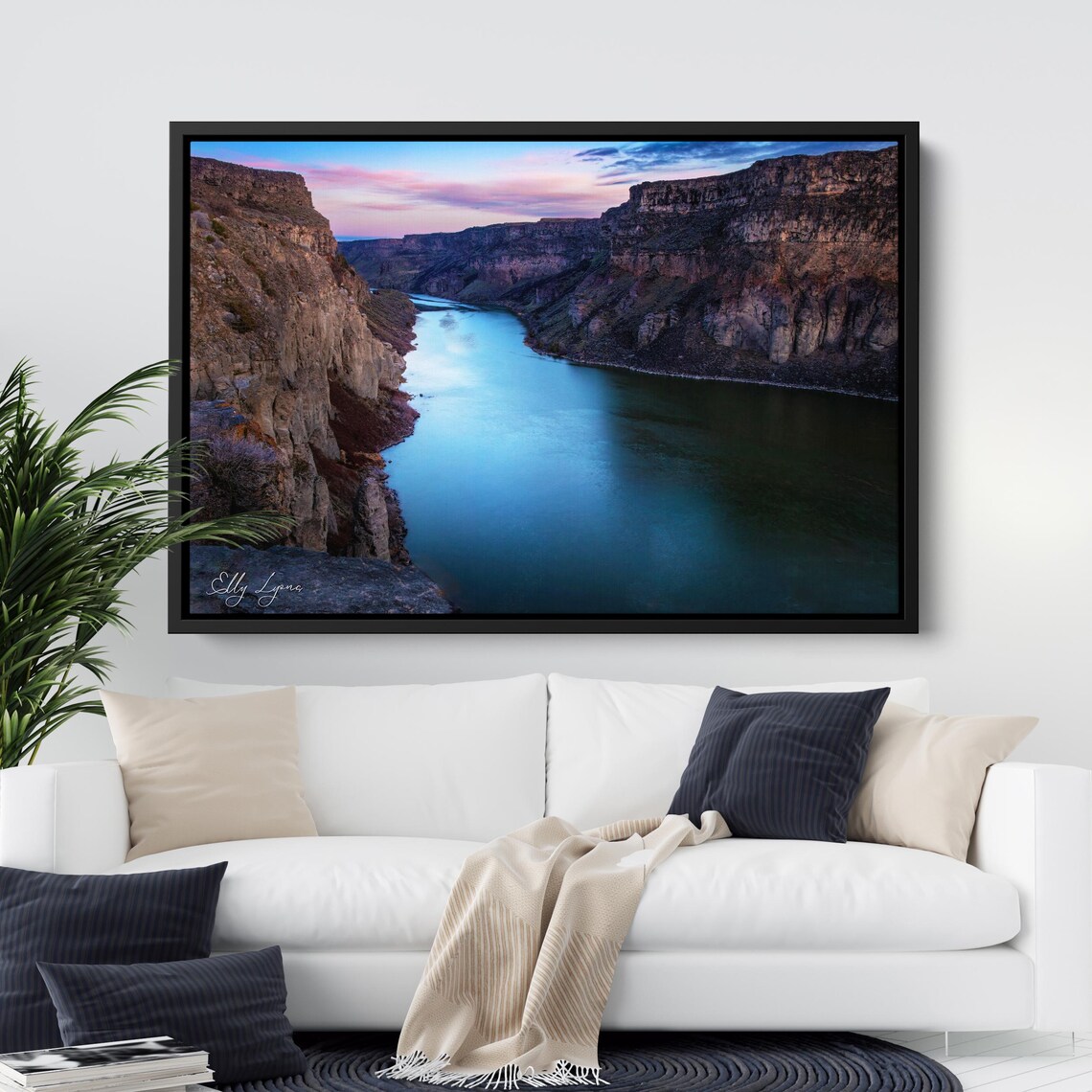 Snake River Canyon Twin Falls Idaho Sunrise Sunset Art Print