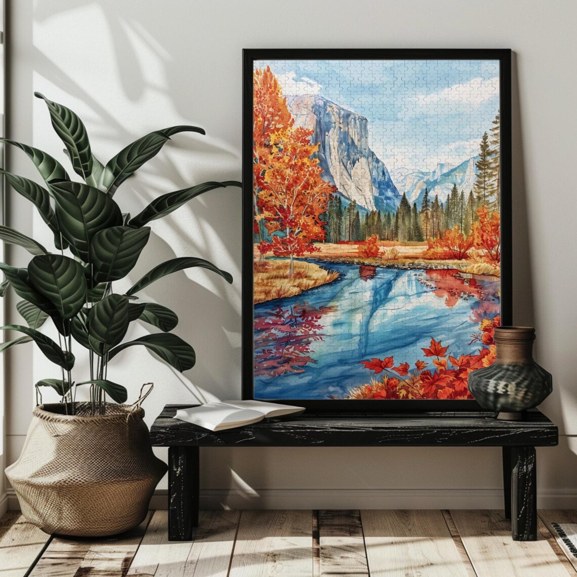 Stained Glass Yosemite National Park Travel Poster - Image 2