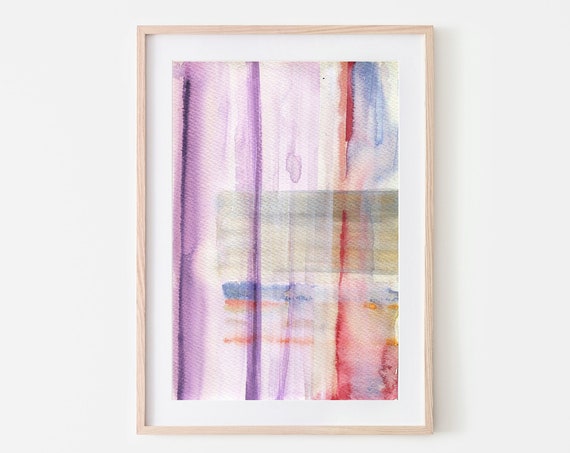 Art Abstract Watercolor Wall Art Prints Modern Watercolor Pastel Neutral Watercolor Bedroom Wall Art Home Wall Decor Art