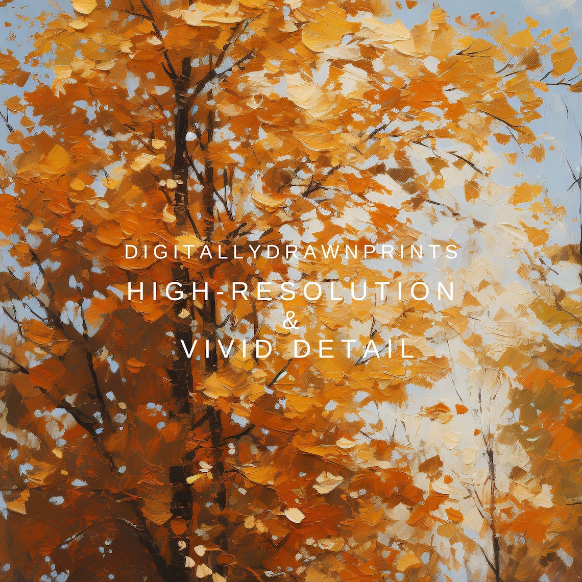 Autumn Field Landscape Vintage Farmhouse Art Print - Image 2