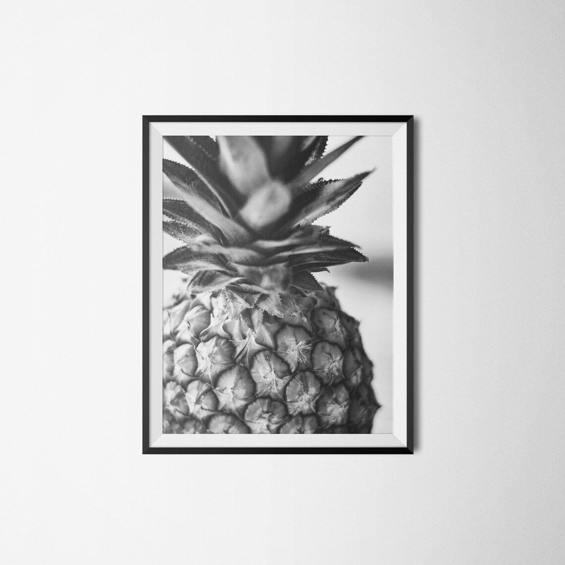 Pineapple Print Pineapple Wall Art Kitchen Decor Tropical Wall Art Prints Tropical Wall Decor Pineapple Poster Large Print