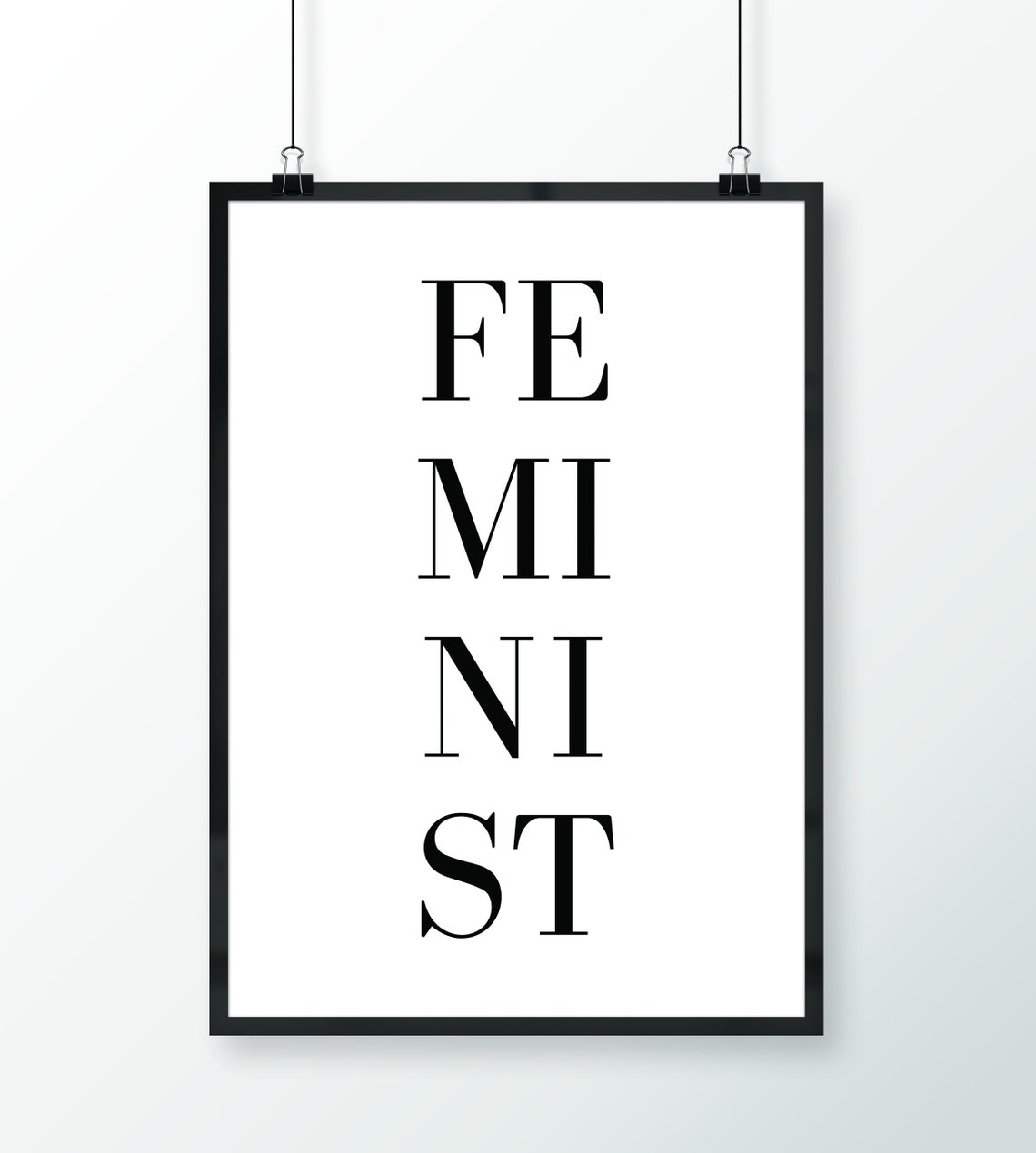 Dorm Room Decor Feminist Art Feminist Gift Feminist Poster Black Women Art Empowered Women Dorm Poster Mothers Day Strong Women Gift