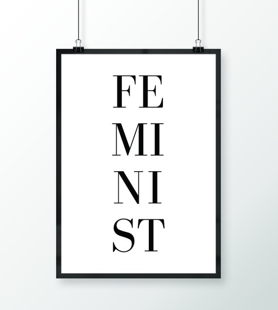 Dorm Room Decor Feminist Art Feminist Gift Feminist Poster Black Women Art Empowered Women Dorm Poster Mothers Day Strong Women Gift