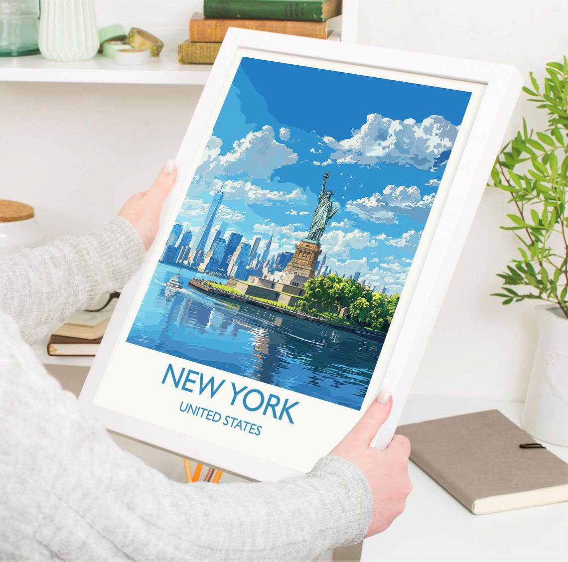 New York Manhattan Gift Travel Poster - Image 3