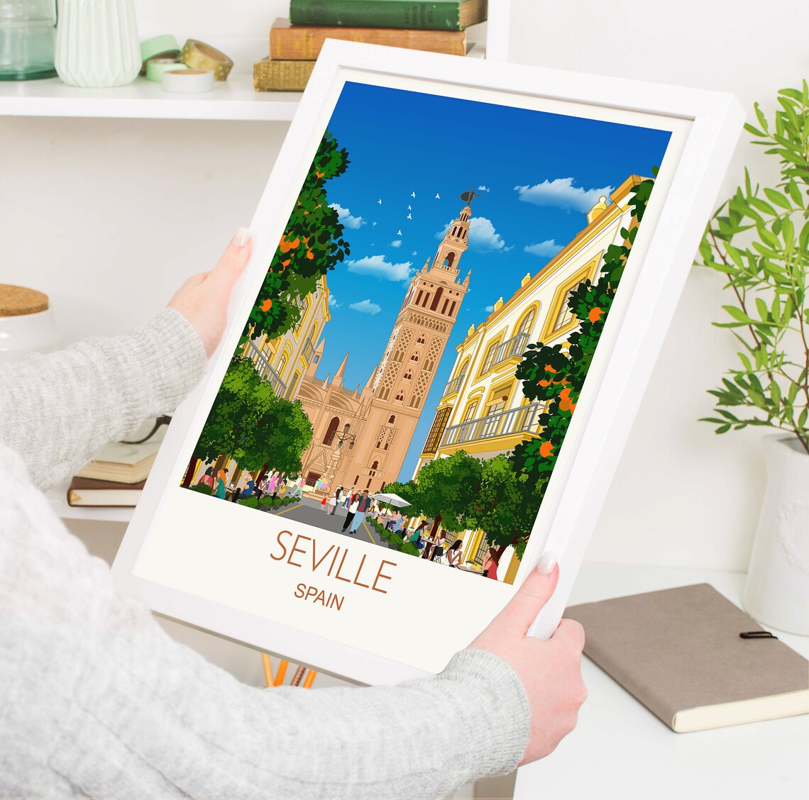 Seville Travel Poster, Spain City Art Print - Image 5