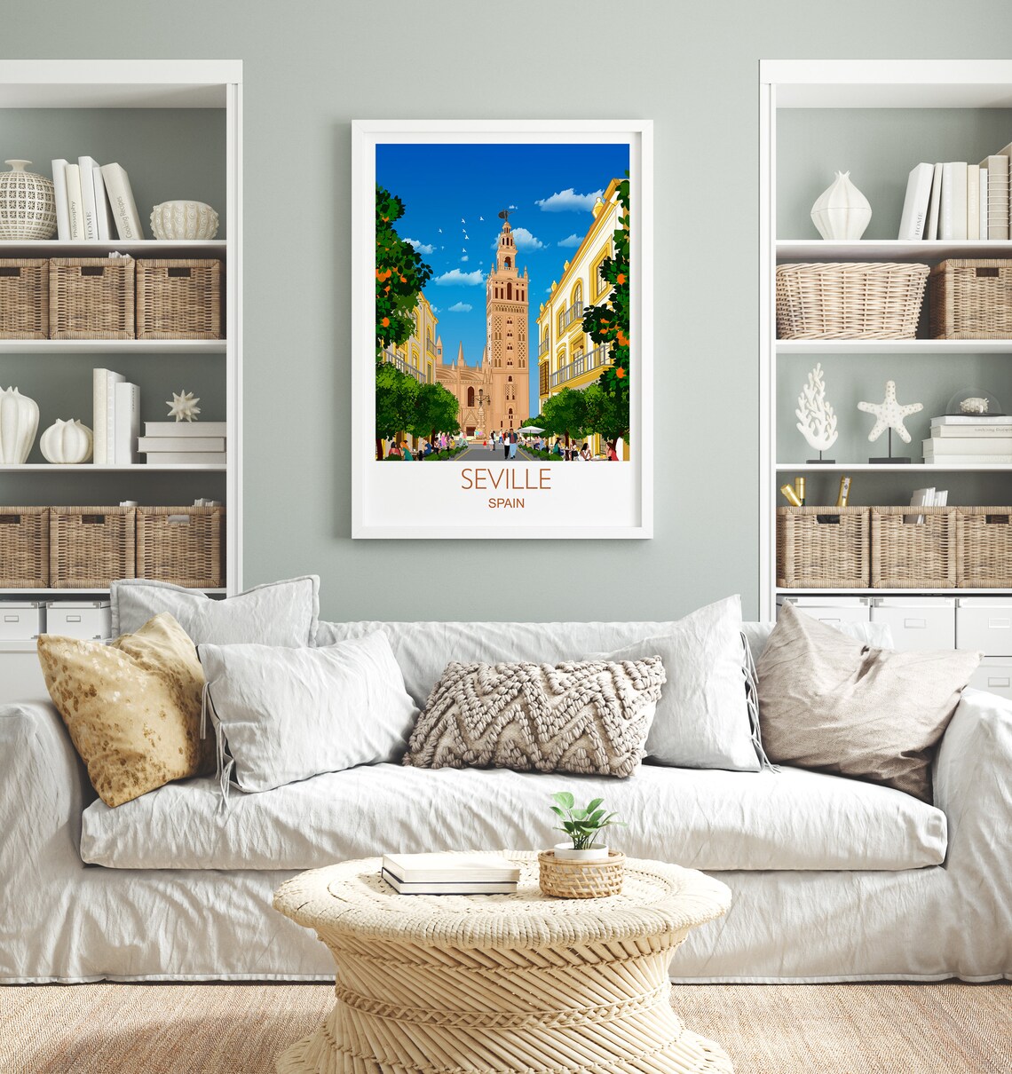 Seville Travel Poster, Spain City Art Print - Image 2