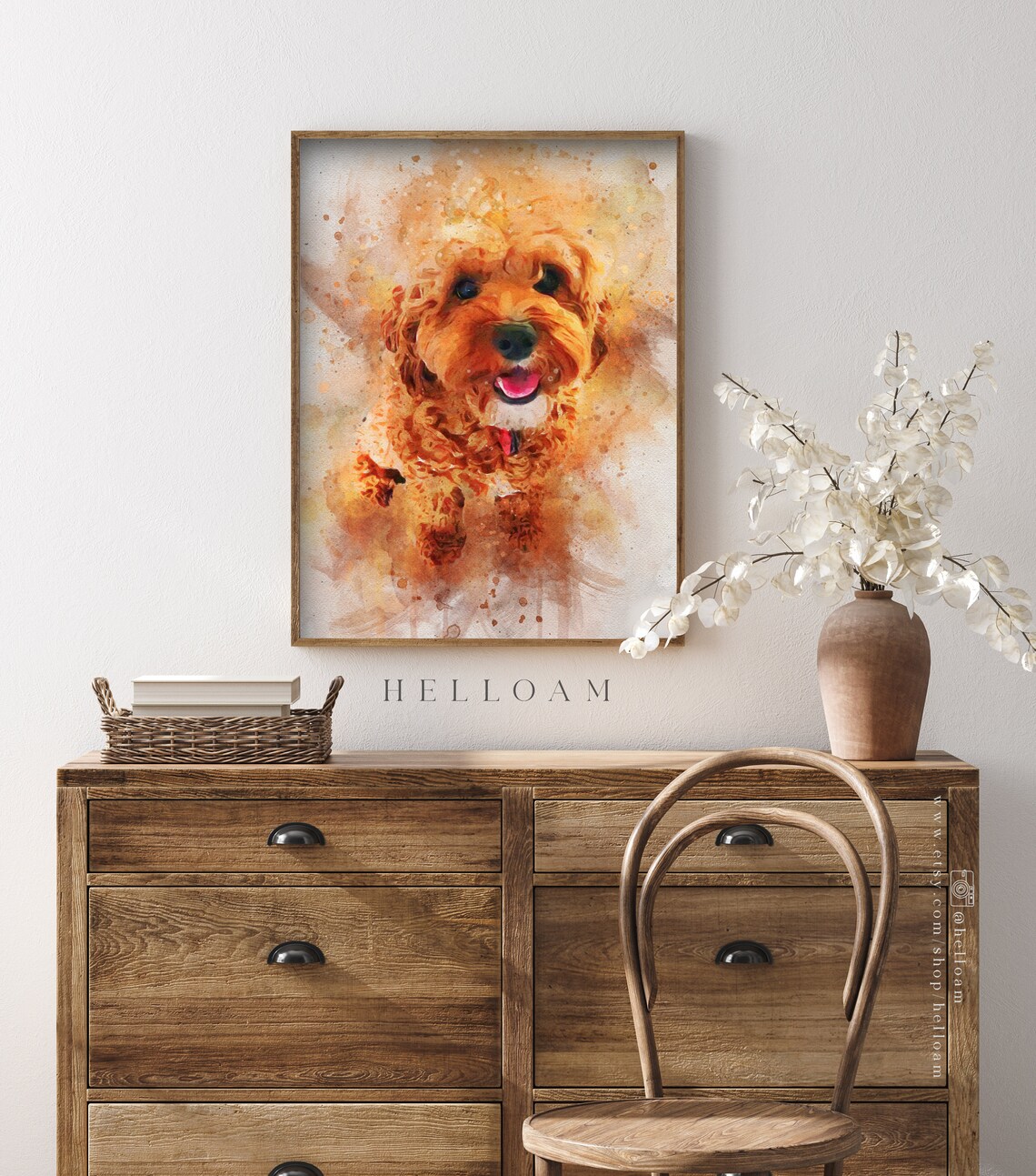Personalized Portrait Painting From Photo, Gift Print - Image 2