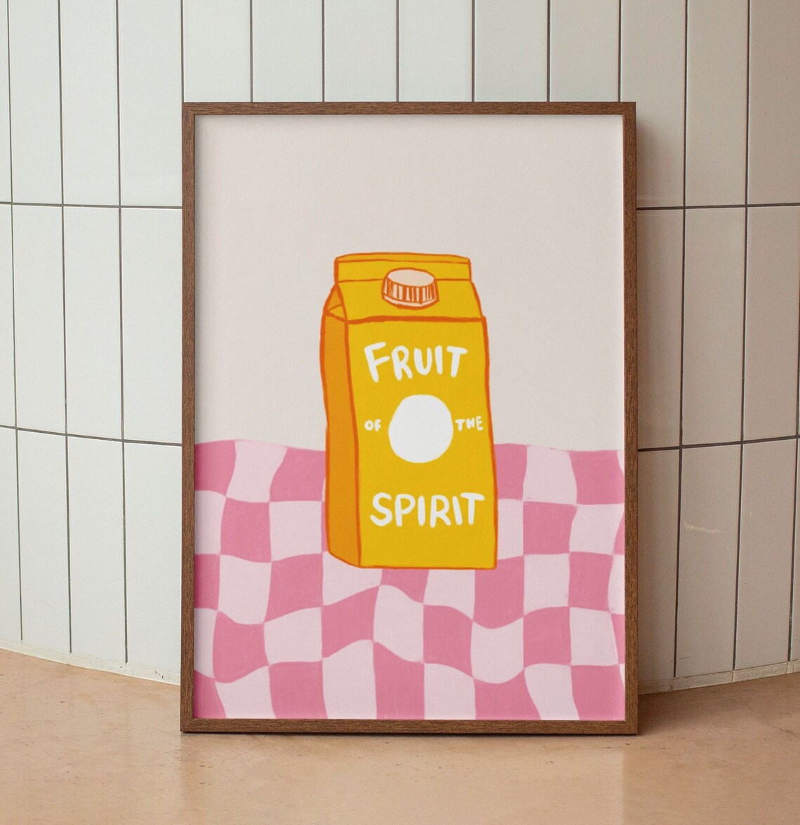 Fruit Of The Spirit Aesthetic Wall Art Print - Image 3