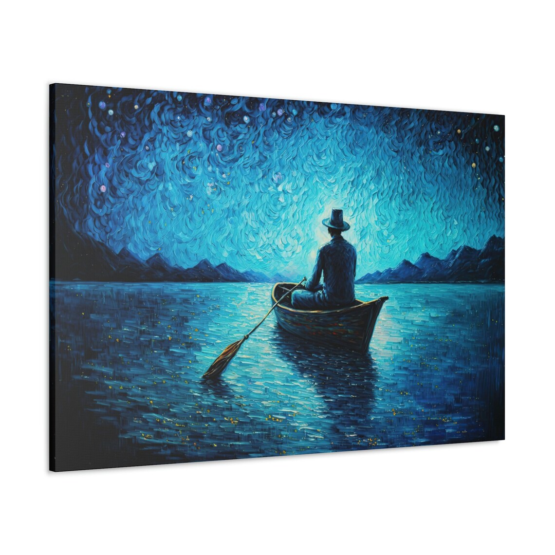 Solitude Lake - Nature Landscape Art Print - Image 3