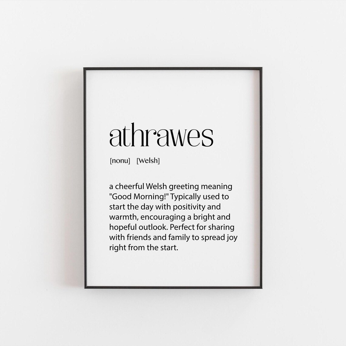 Personalised Welsh Female Teacher Gift Athrawes Definition Print Teacher Wall Art Teaching Gift Teacher Classroom Decor Name Print - Image 4