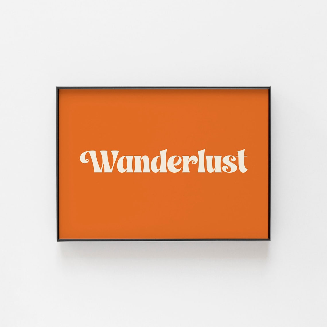 Wanderlust Travel Lover Gift Ideas, Wall Art Print