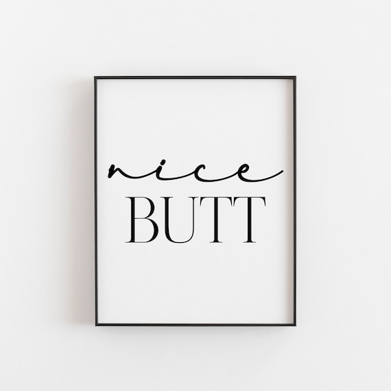 Booty Appreciation Feminist Humor Art Print