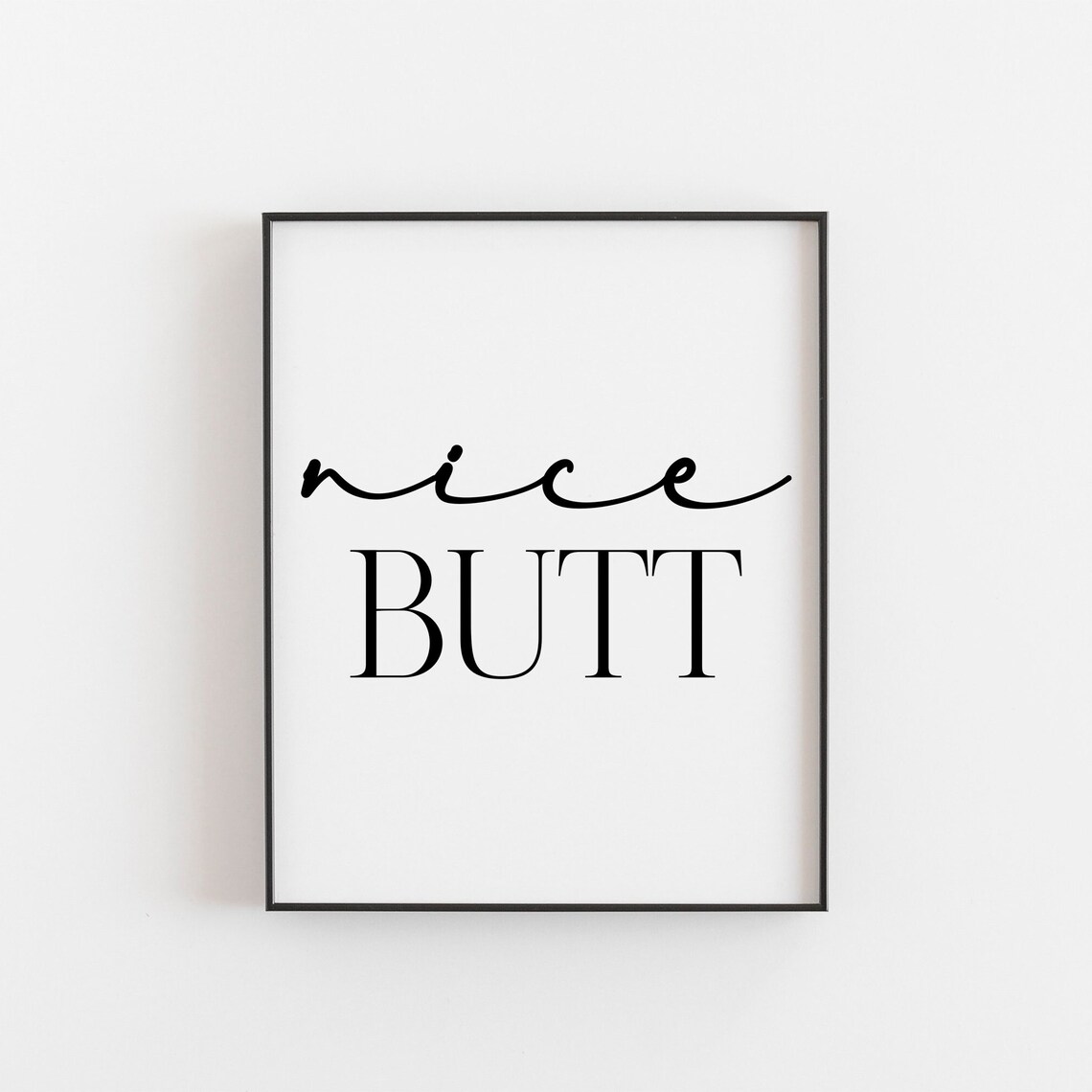 Booty Appreciation Feminist Humor Art Print