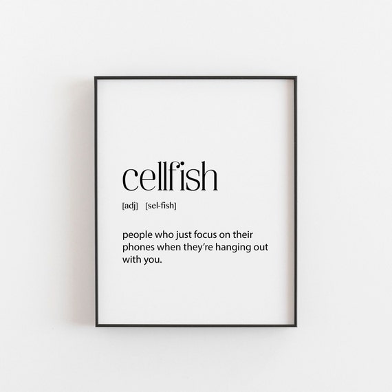 Cellfish Dictionary Print Funny Prints For Teenagers And Adults Bedroom Decor Wall Gallery Art Definition The Home
