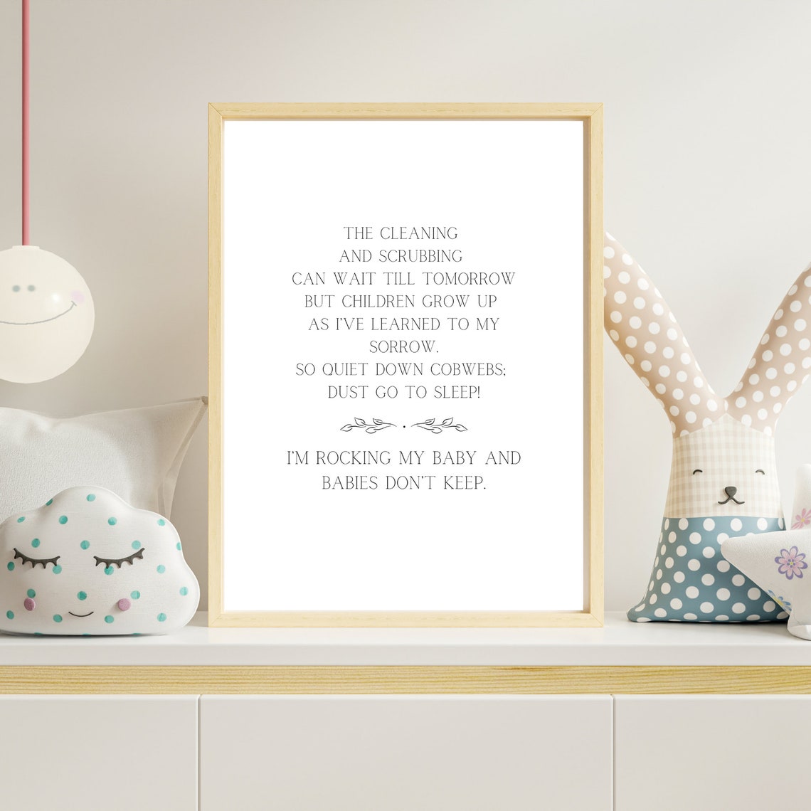 Babies Dont Keep Instant Wall Art Nursery Art Playroom Home Decor Motherhood - Image 3